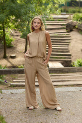 CONJUNTO RITA BEIGE OSCURO