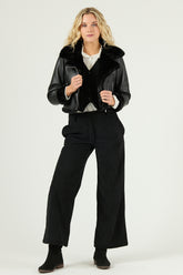 Cazadora Bayan Forrado con Piel