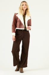 Cazadora Bayan Forrado con Piel