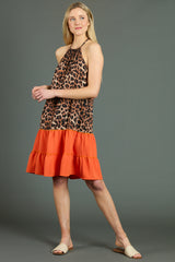 Vestido Apry animal print