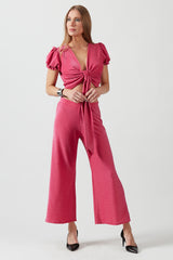 Pantalón Dominga Brillos Rosa