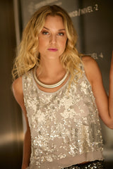 POLERA MAIA PLATEADA