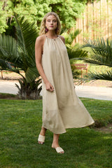 VESTIDO SAMANTA BEIGE