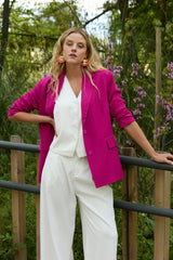 BLAZER LIDIA FUCSIA