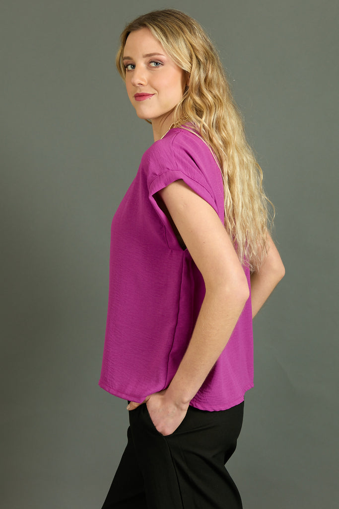 Blusa Vicenza Púrpura