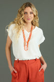 Blusa Vicenza blanco